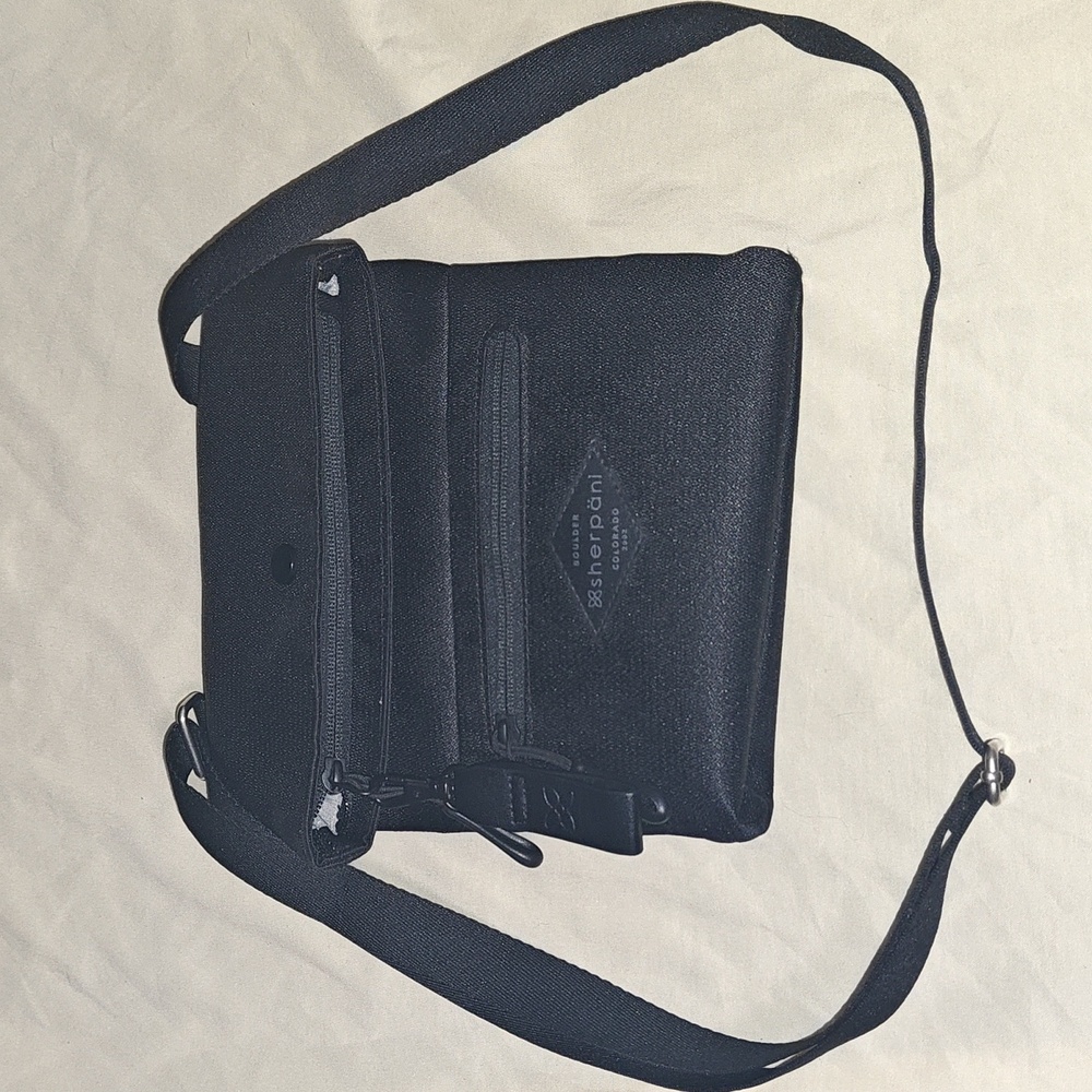 SHERPANI PICA Crossbody Black Shoulder Bag NWOT